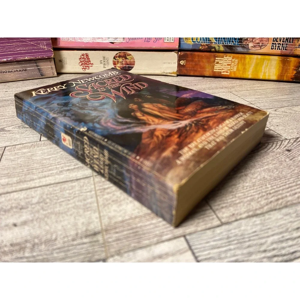 Sacred Is the Wind‎ Novel by Kerry Newcomb 1985 Bantam Books Paperback